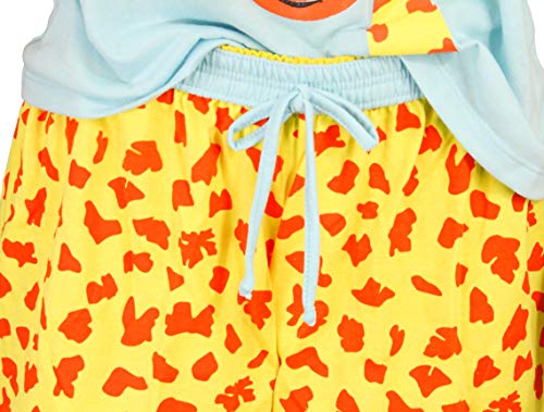 Baby Doll Ayron Girafa Infantil Azul Com Tapa Olho (P) (4)