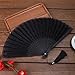 NTCLHFXU Fashion Wedding Laces Folding Fan Wedding Cosplays Partys Home Decorative Ancient Hand Decoration Handheld