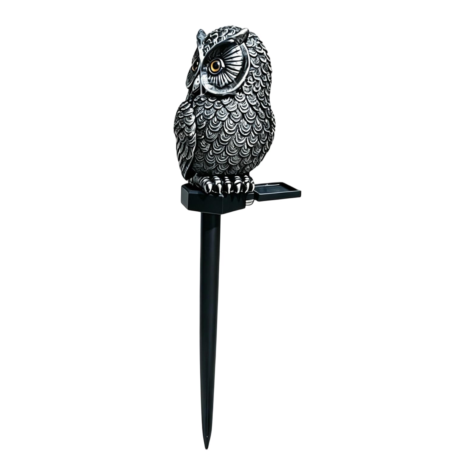 Drtlpmb A Planter Ccent Owl Stake Garden Light, Solar Outdoor Decor For Yard Border Display, Ground Base Ornament With Soft Glow Statue Yard Figurine Garden Glow Planter Soil Lighting