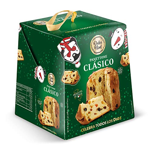 DIA DULCE NOEL panettone clásico con frutas caja 500 gr