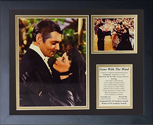 Legends Never Die Gone with the Wind Widow Framed Photo Collage, 11 by 14-Inch