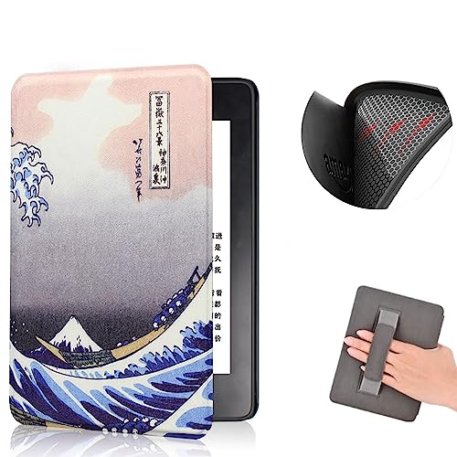 COCFOOKIW�J�o�[ for 6�C���` Kindle Paperwhite��10���� (2018�N����)�A�t�@�b�V���� TPU�\�t�g�P�[�X���n���h�X�g���b�v�Ǝ����X���[�v/�E�F�C�N�@�\�t���i���f��PQ94WIF�j