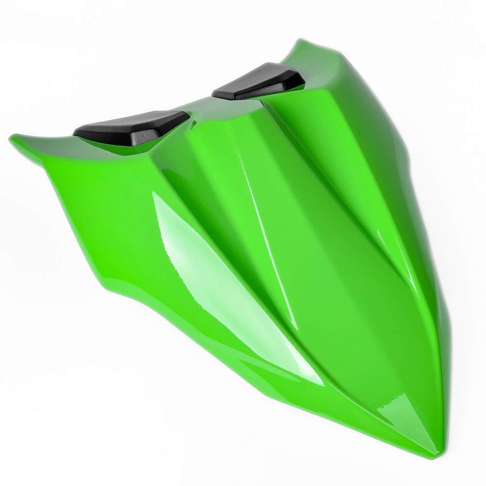 NINJA 650 Z650 Asiento trasero Cubierta de carenado Cubierta ABS Plástico Verde Negro Blanco para NINJA650 Z 650 2017-2025 2021 2022 2023 2024 (verde claro)