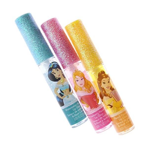 TownleyGirl-Disney-Princess-Super-Sparkly-Lip-Gloss-Set-7-CT Townley Girl Disney Princess Super Sparkly Lip Gloss Set, 0.05 Fl Oz (Pack of 7)