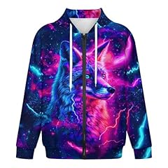 Neon Lightning Fox