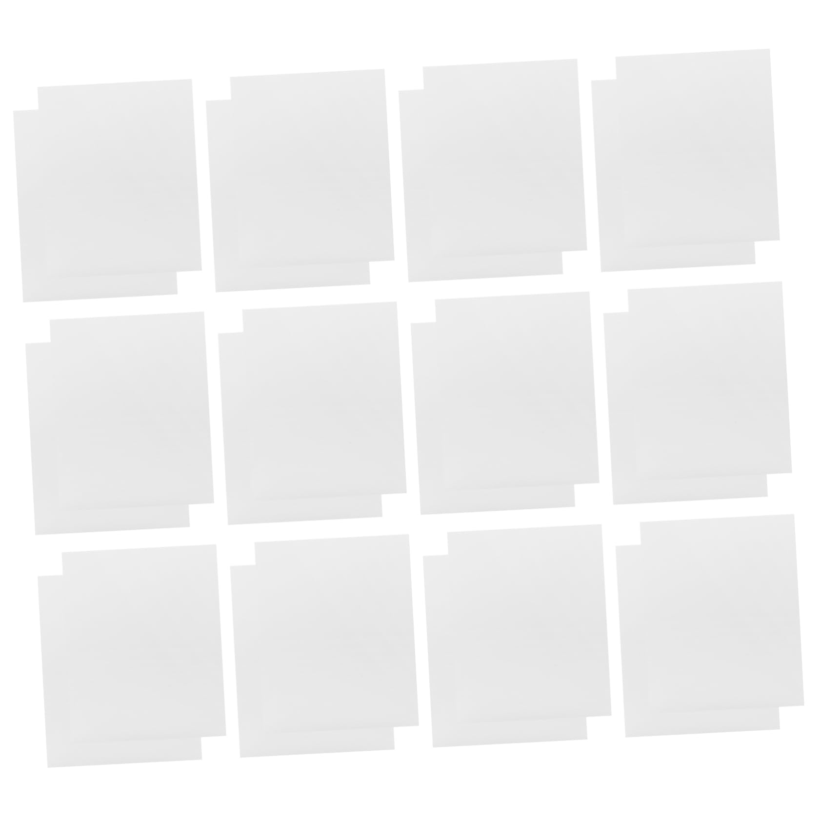 60feuilles Papier Étiquettes Autocollantes Imprimables Vierges Pour Imprimante Grandes Étiquettes Postales