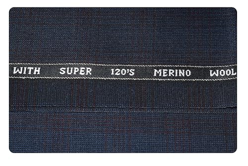 Image of Arvind Men's Super 120's Merino Wool Unstitched Trouser Fabric (PW94V1)