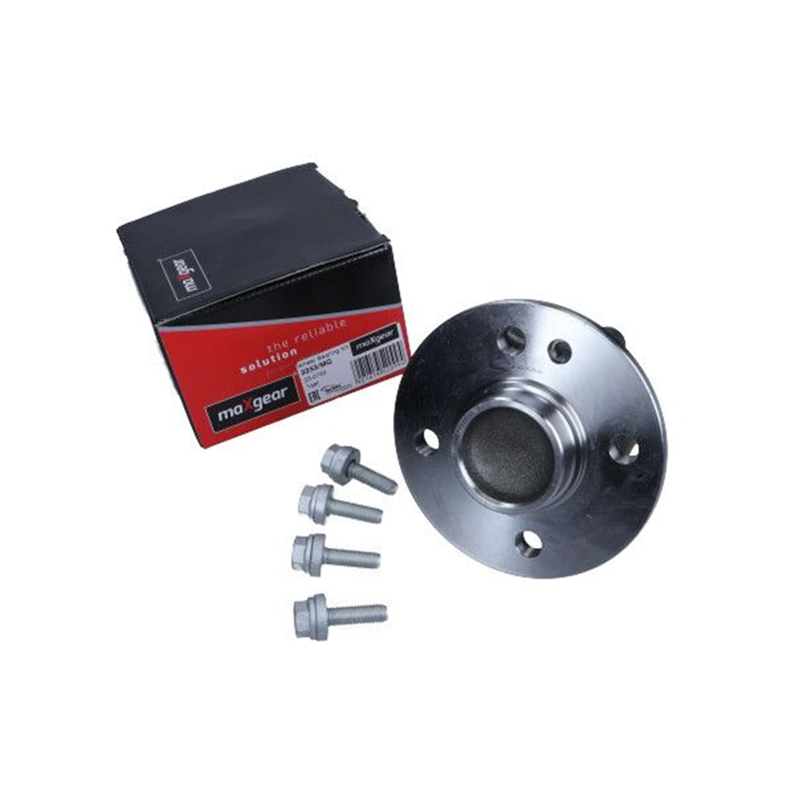 MAXGEAR Juego de cojinete de rueda 33-0733 eje trasero, eje trasero ambos lados