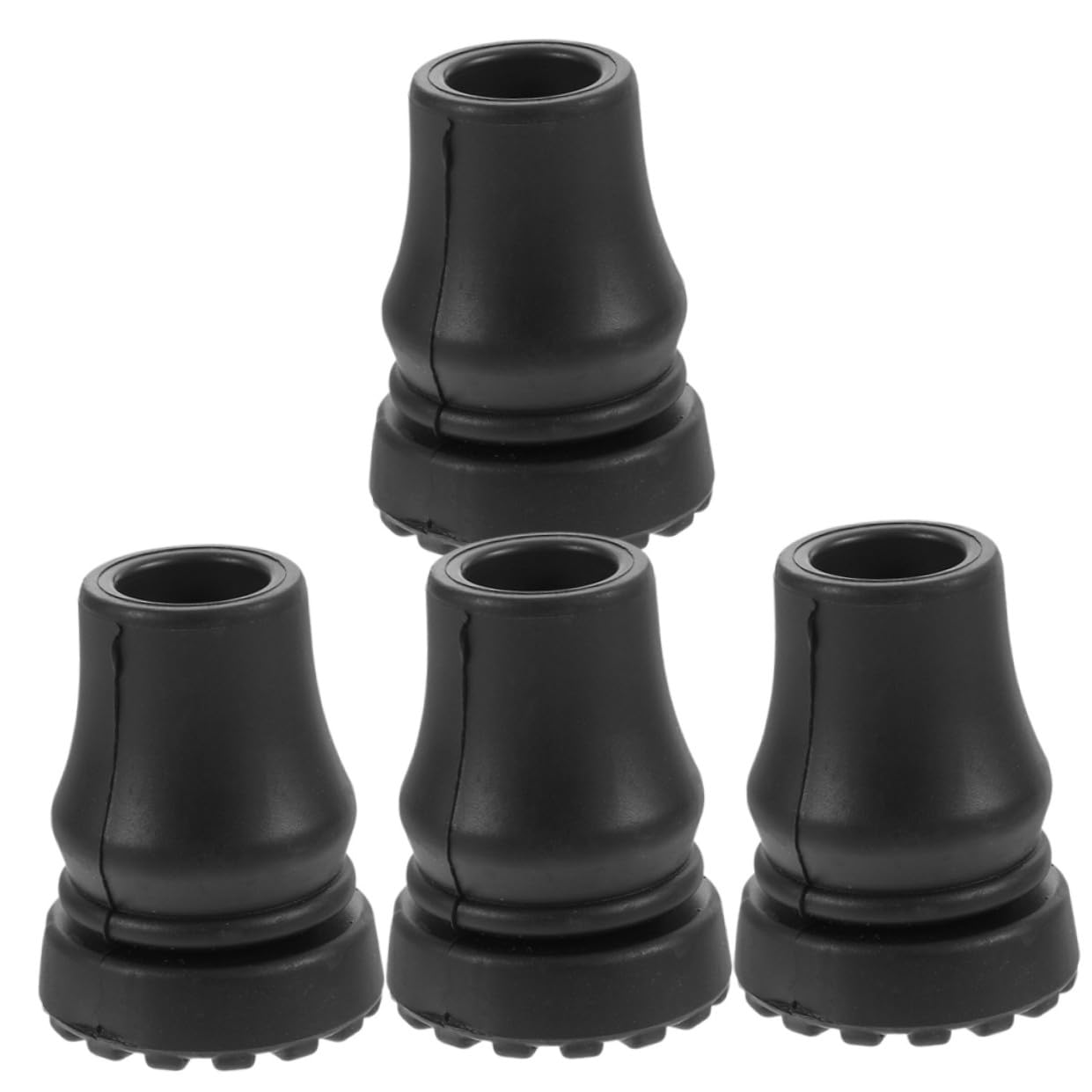 Yardwe Funda para Bastones De Trekking Lindo Dispensador De Cinta Revestimientos Agujereado Varilla De Respaldo De Espacios Alimentador Dispensador Y Cinta Black Caucho