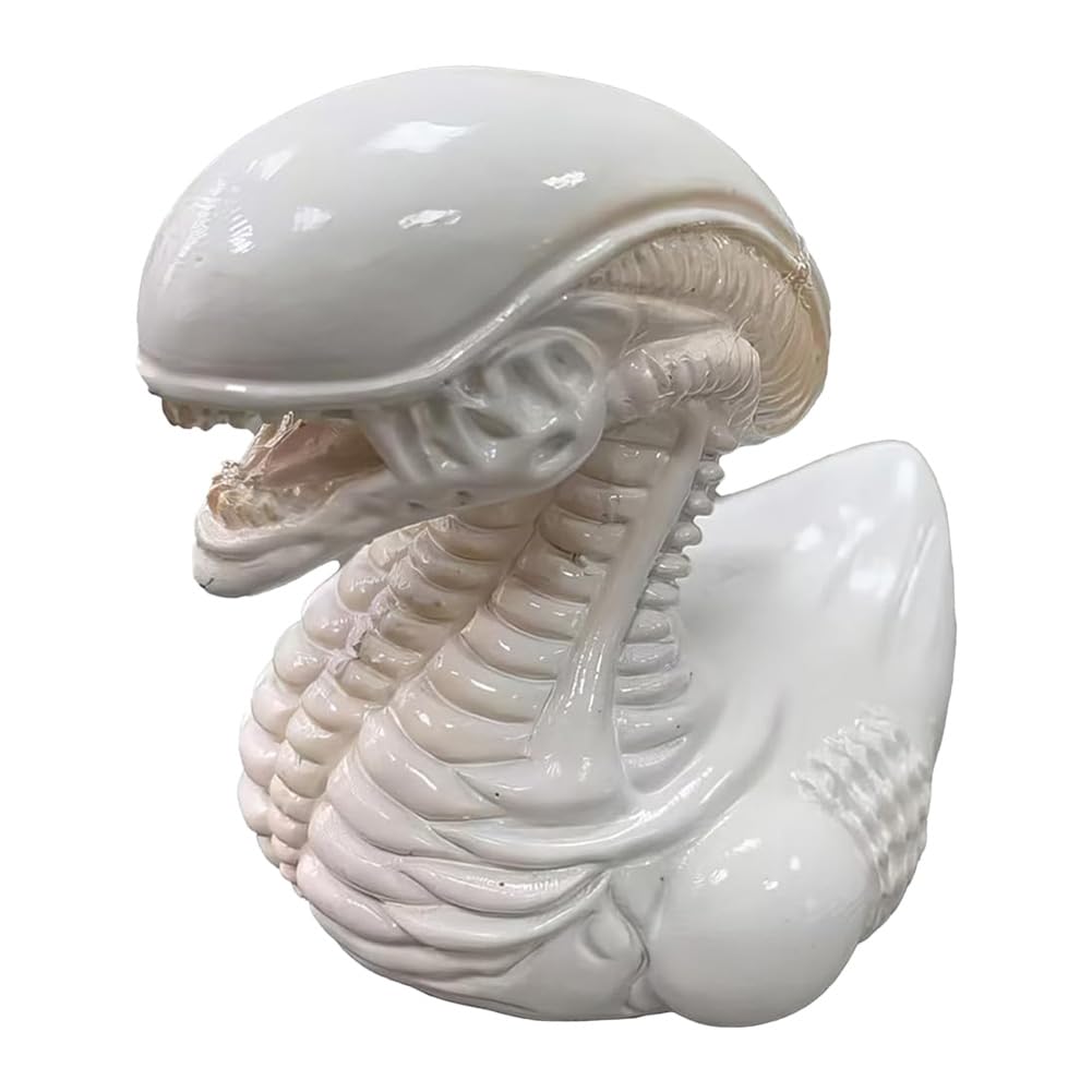 Pufei Resin Alien Duck Gothic Gifts Unique Collectibles Home Office Desktop Decor (B)