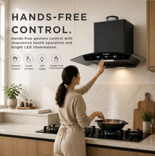 Image of Faber Vento 75 cm Plug & Play BLDC Autoclean Chimney | Free Installation |1500 m /hr Suction | Filterless | Zero Maintenance cost on Filters for 2 years| 12 yrs warranty on Motor