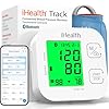iHealth Track Smart Upper Arm Blood Pressure Monitor with Wide Range Cuff that fits Standard to Large Adult Arms, Bluetooth Compatible for iOS & Android Devices