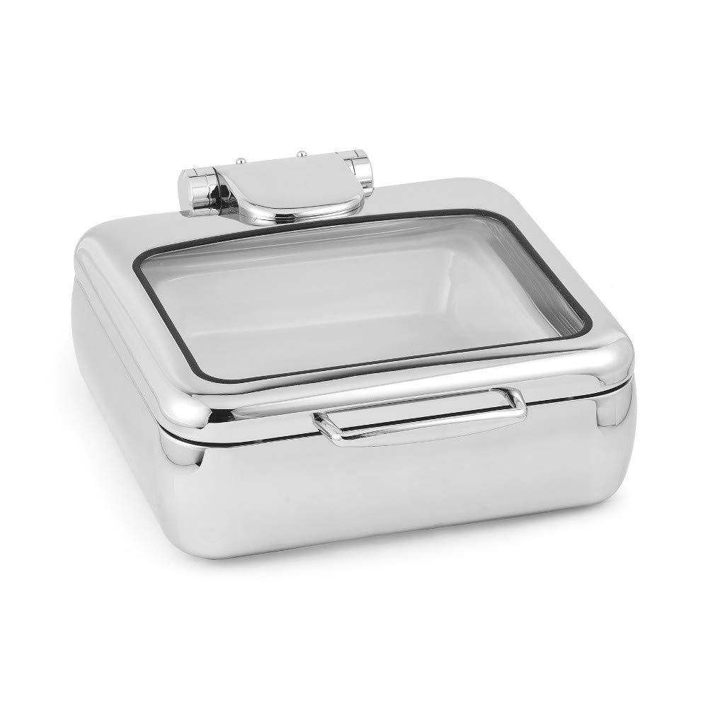 Jazz Rock Collection 6 Quart Induction Chafer by Eastern Tabletop – Stainless Steel, Model 3994G