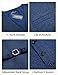 COOFANDY Men Linen V-Neck Suit Vest Fashion Dress Vest Button up Waistcoat with Pockets