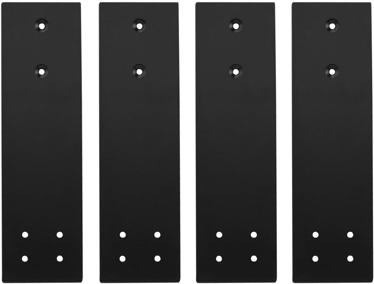 3-1/2" x 12" Granite Countertop Support Brackets 4 Pack, Heavy Duty Shelf Brackets, Bar Counter Bracket for Quartz, Marble, Artificial Stone, Concrete and Laminate Countertops (3-1/2" x 12")