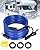 MIROZO 25FT RV Heated Water Hose,-40 ? Freeze Protection Heated Drinking Water Hose with Energy-Saving Thermostat,for RV,Garden,Camper,Home