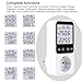 Diymore Watt Meter,Plug-in Socket Power Meter,120V Wide Range,Auto Cost Calculator,Overload Protection,Kilowatt Wattage Voltage AMP Tester,Appliance Power Usage Meter 7 Modes Display