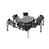 18DOF Hexapod Robot for Arduino Programming, Spider Walking Crawling Self-Balancing AI Vision Voice Control Obstacle Avoidance, STEM Education Open Source Robot with Tutorials, miniHexa Standard Kit
