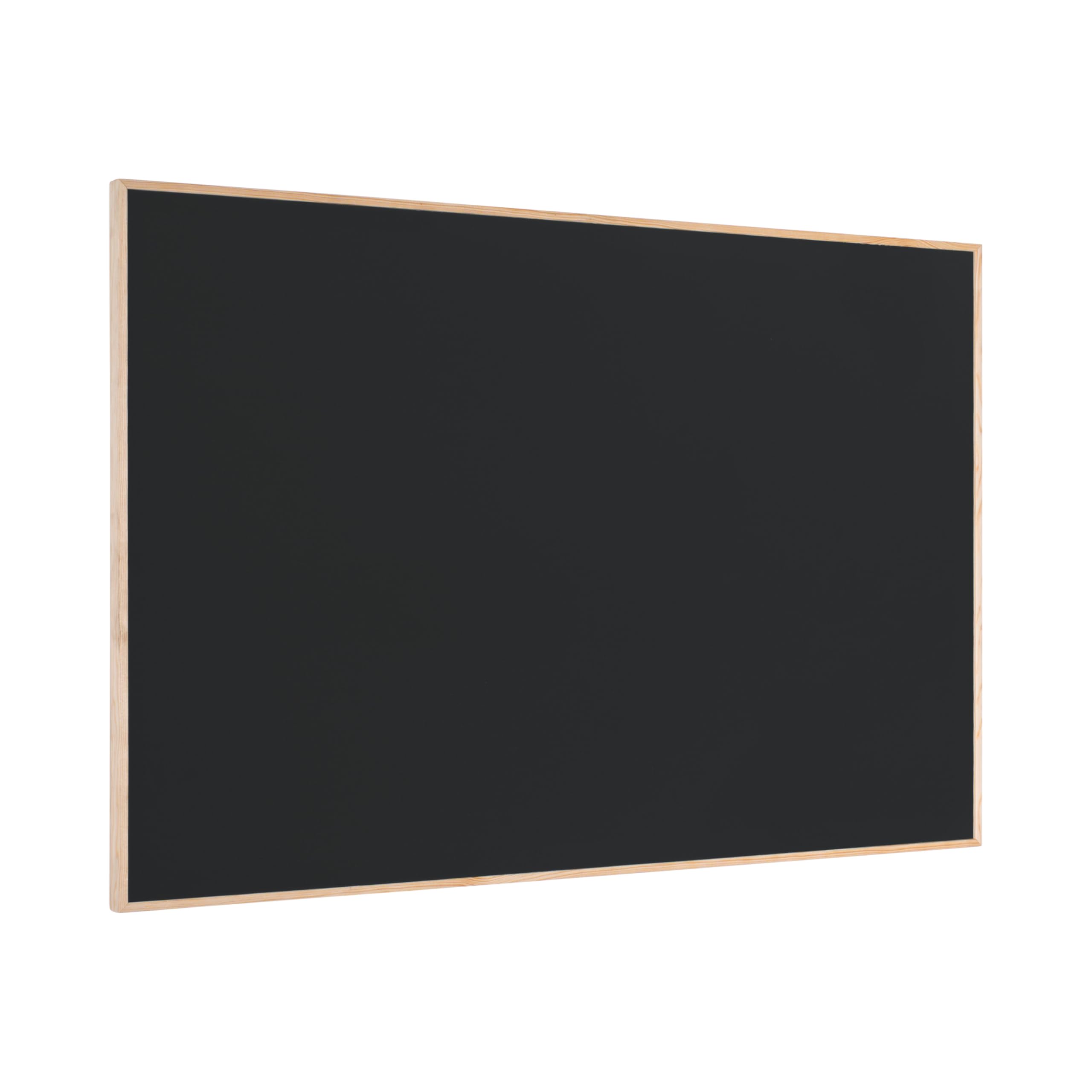 Bi-Office Lavagna New Basic, 88.5 x 58.5 cm, Superficie Non Magnetica, Cornice In Pino Verniciato