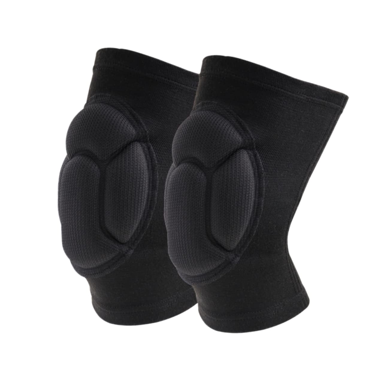 BRIGHTFUFU Eva Sports Support Pads Impact Knee Protectors No-slip Kneepads for Running Workout Walking Comfortable Protection