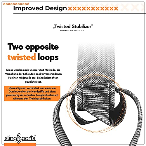 Sling Trainer juego de entrenamiento en suspensión con anclaje para puerta y correa continua 5