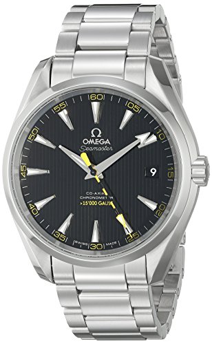 Omega Men's 23110422101002 Seamaster150 Analog Display Swiss Automatic Silver Watch