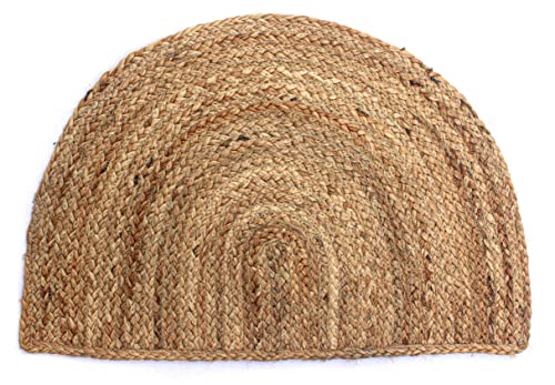 Tapete Trenzado de Yute Natural 38x61 cm miniatura 3