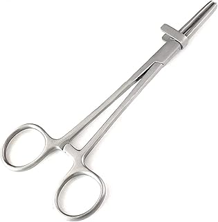LAJA Imports Tube Occluding Clamp Forceps with Guard 7.25