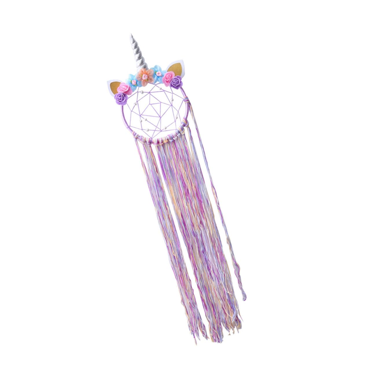 PRETYZOOM Dreamcatcher Purple Household Hanging Decoration Dream Catcher Hanging Pendant