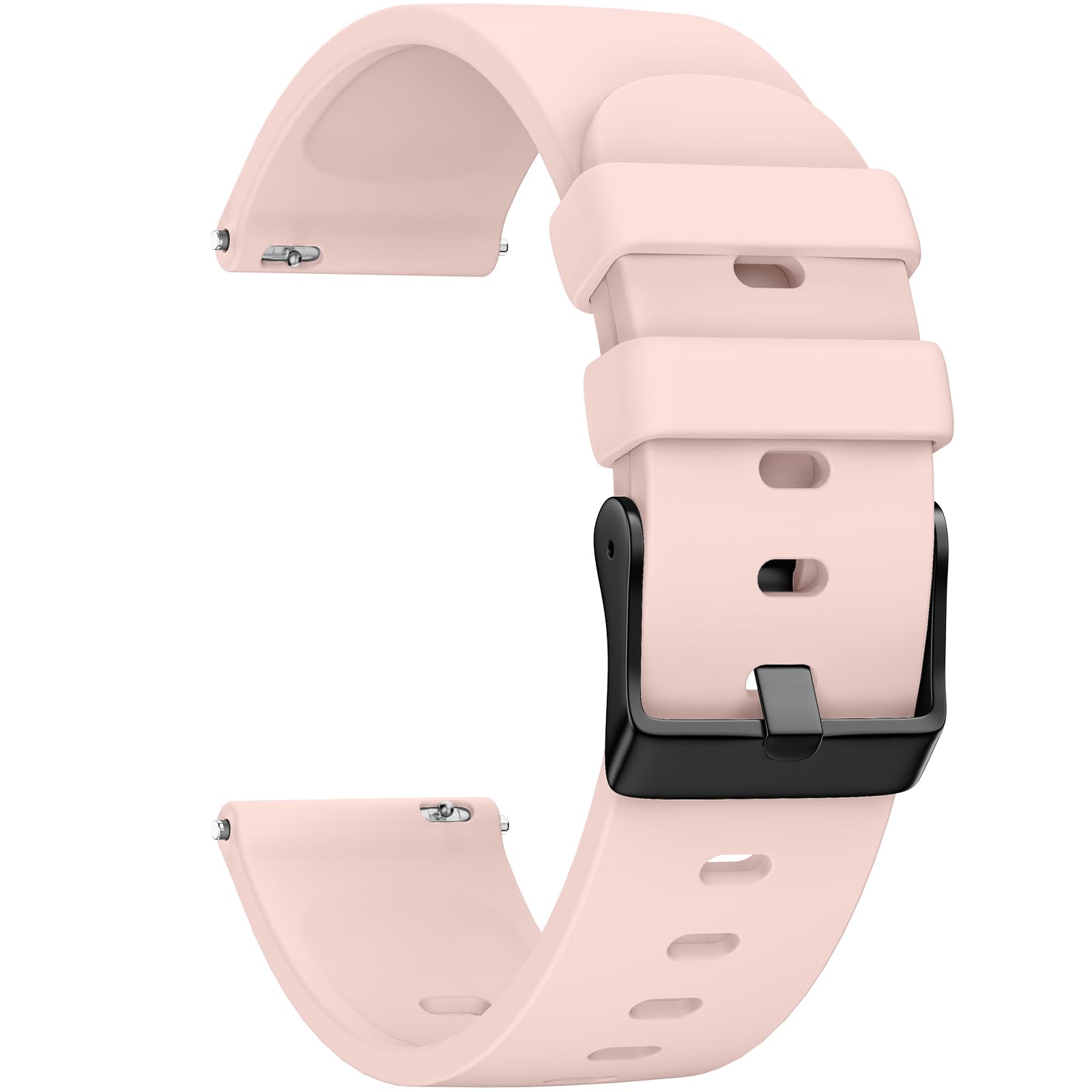 Higgs 22mm Silicone Cinturino Compatibile con Amazfit GTR 3/3 Pro/Amazfit GTR 2/2e/Amazfit GTR 47 mm/Samsung Galaxy Watch 46 mm/Huawei GT 2 46 mm,Sportivo Cinturini Xiaomi Mi Watch/S1/S1 Active