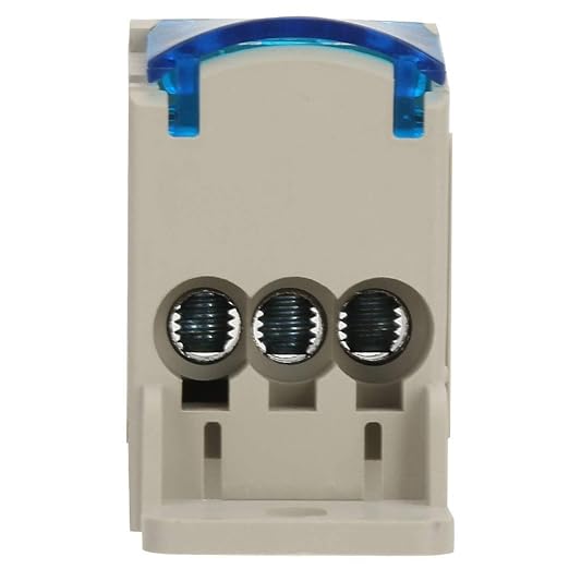 Caja de distribución DIN Rail 3 piezas UKK-80A miniatura 6