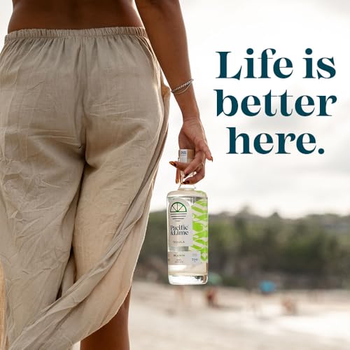 Pacific & Lime Tequila Blanco 100% Agave Azul – 70cl | 40% Vol. – Premium Qualität – Aus den Jalisco Valleys in Mexiko