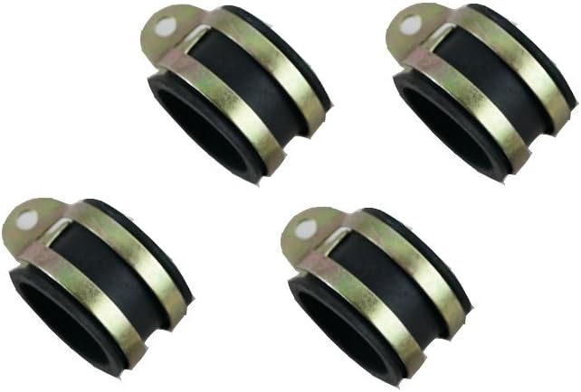CJ750 Air filter intake pipe rubber rings + clips 24P SV Flat Head