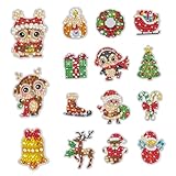 Abaodam 15stücke Diamant Stickermalerei Diy-bild Kinderset Spielzeug Kinderbedarf Für Erwachsene Schönes Bild Interessantes Ornament Entzückendes Spielzeug Aus Sicheren Und Langlebigen Mat