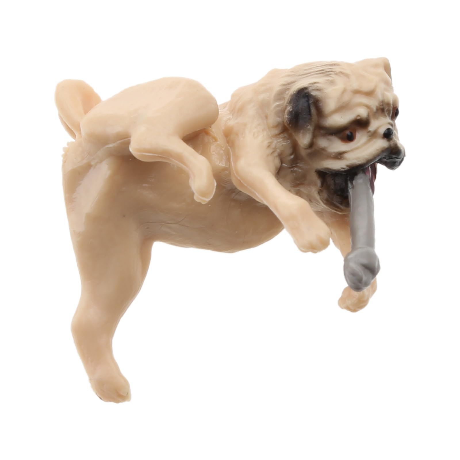 NEWFT Aquarium Miniature Figurines Decorations PVC Animal Tanks Ornaments Climbing Puppy for Tanks