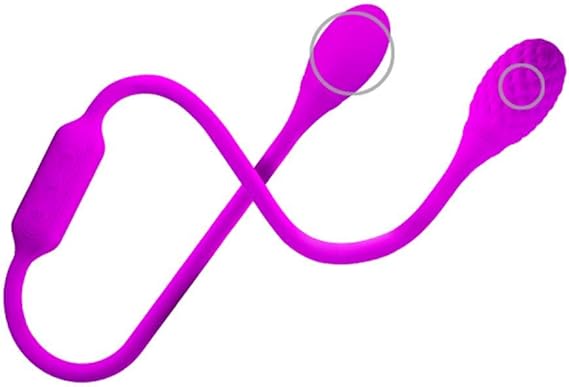 MLSice Vibratoria de doble punta vibrador con 12 vibraciones ...