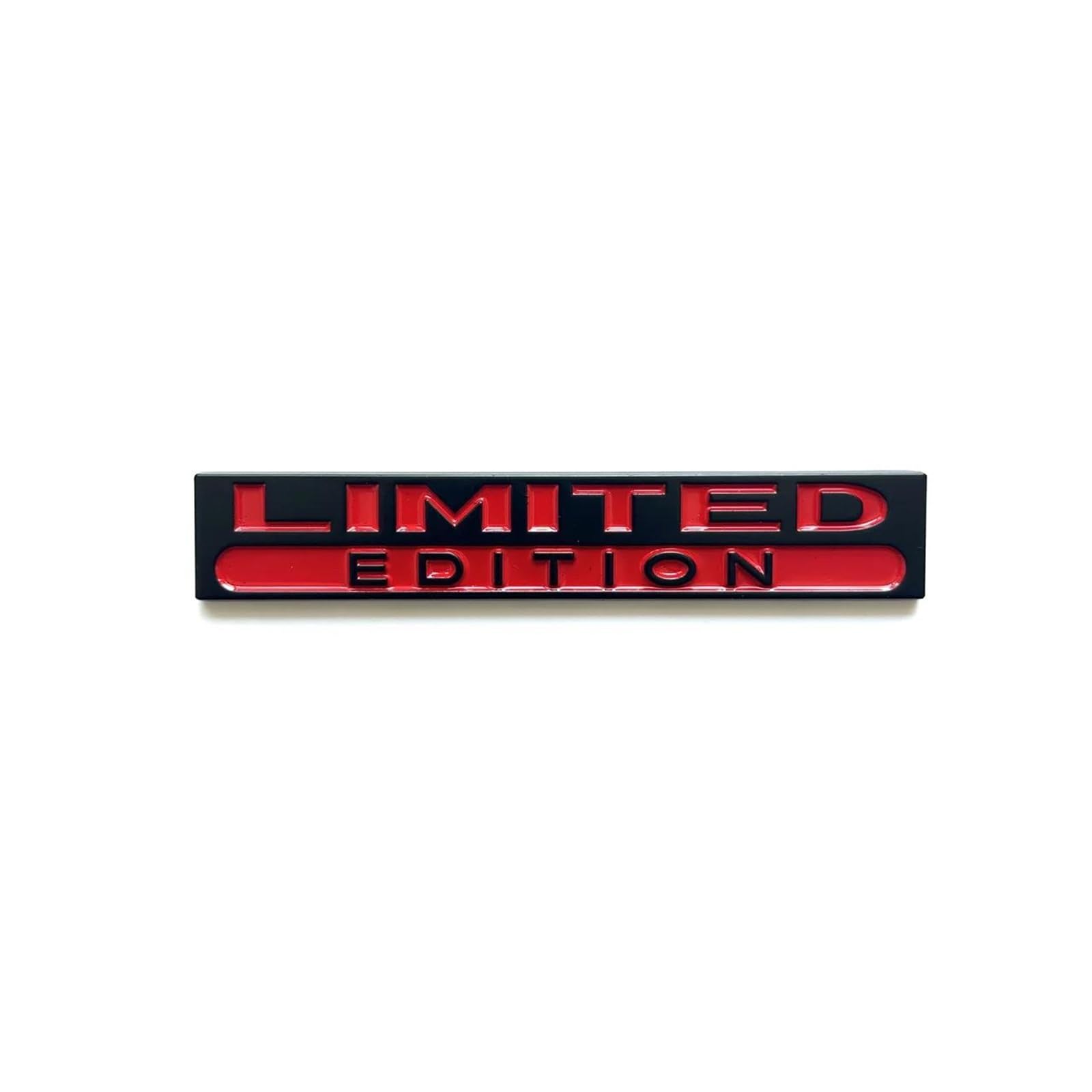 Decoration 3D Body Badge Sticker Trunk Fender Emblem Decal Accessorie(Red)
