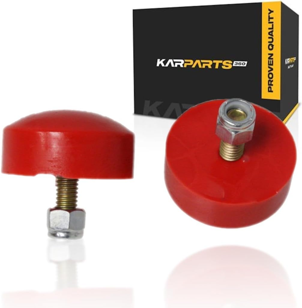 Energy Suspension For 1in Tall ButtonHead Bump Stop - Red | 9.9116R
