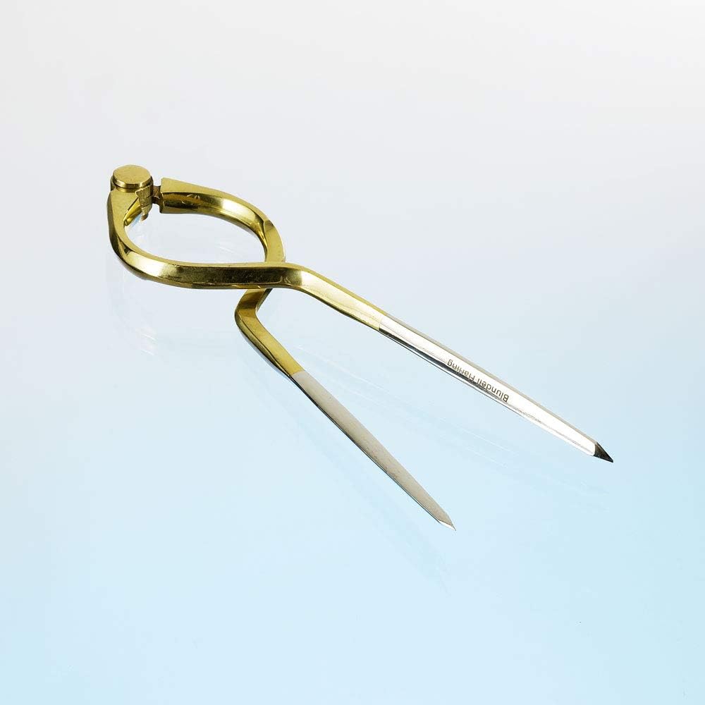 Blundell Harling Portland Solid Brass 7" Single Handed Divider