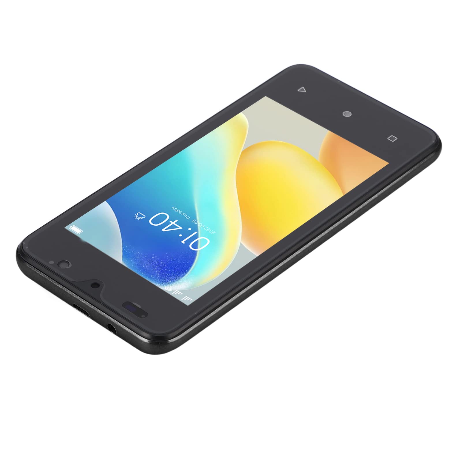Odblokowany Smartfon Y53S dla Androida, Odblokowany Telefon Komórkowy z Dwoma Kartami SIM, Pamięć RAM 2 GB ROM 32 GB, Rozpoznawanie Twarzy, Smartfon 3G dla Seniorów i Dzieci,