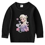 【MDNNUUNHH】アナと雪の女王 子供服 キッズ 冬服 女の子 長袖Tシャツ パーカー 長袖 子供 赤ちゃん ベビー服 トップス プルオーバー 綿 カジュアル 通園 通学 可愛い ガールズ 春秋 プレゼント