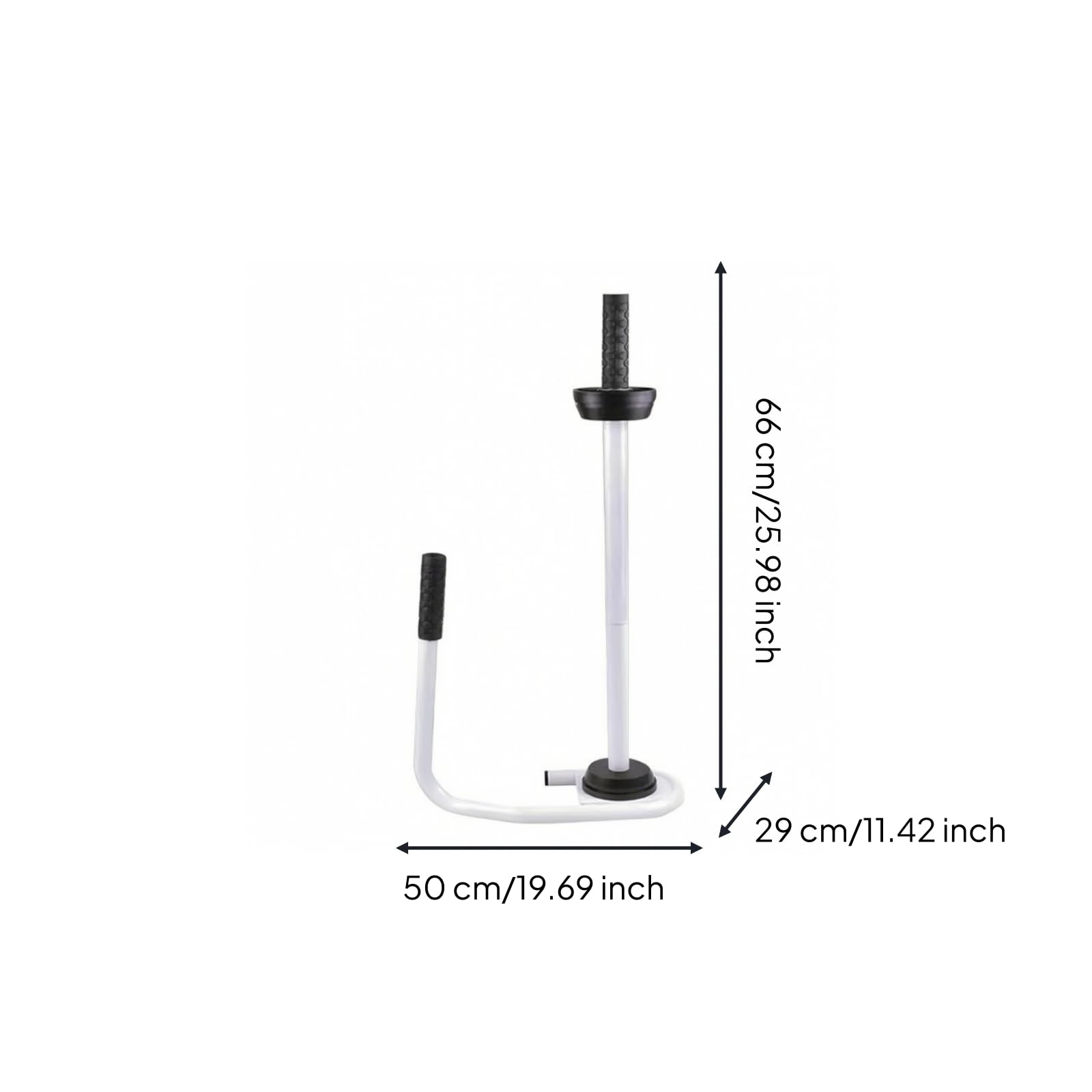 harayaa Manuell Handabroller für Stretchfolie Rutschfester Gummigriff, Handstretchfolienabroller, Ergonomisches Design, Verpackungsgerät, für Lager, Versandmitarbeiter