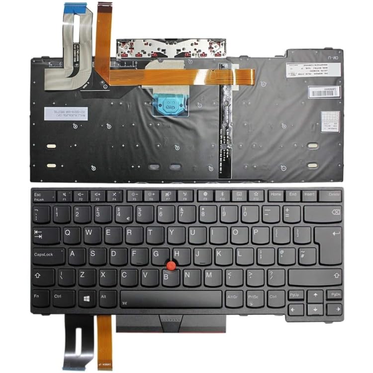 Clavier d'ordinateur portable pour réparer les touches usées UK