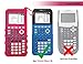 Sully Silicone Case for Ti 84 Plus CE Calculator (Pink) - Cover for Texas Instruments Ti-84 Graphing Calculator - Silicon Skin for Ti84 Plus - Protective Cases - Ti 84 Accessories by Sully