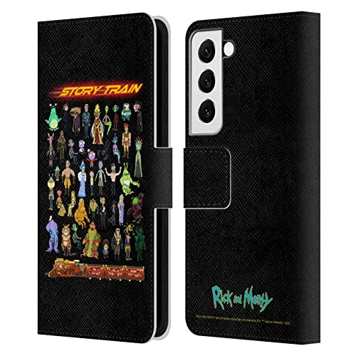 Étui Rick and Morty Samsung S22 en cuir par Head Case Designs