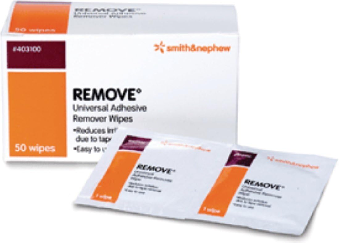 Smith & Nephew Remove Adhesive Remover Wipes [403100] 50 ea (Pack of 3)