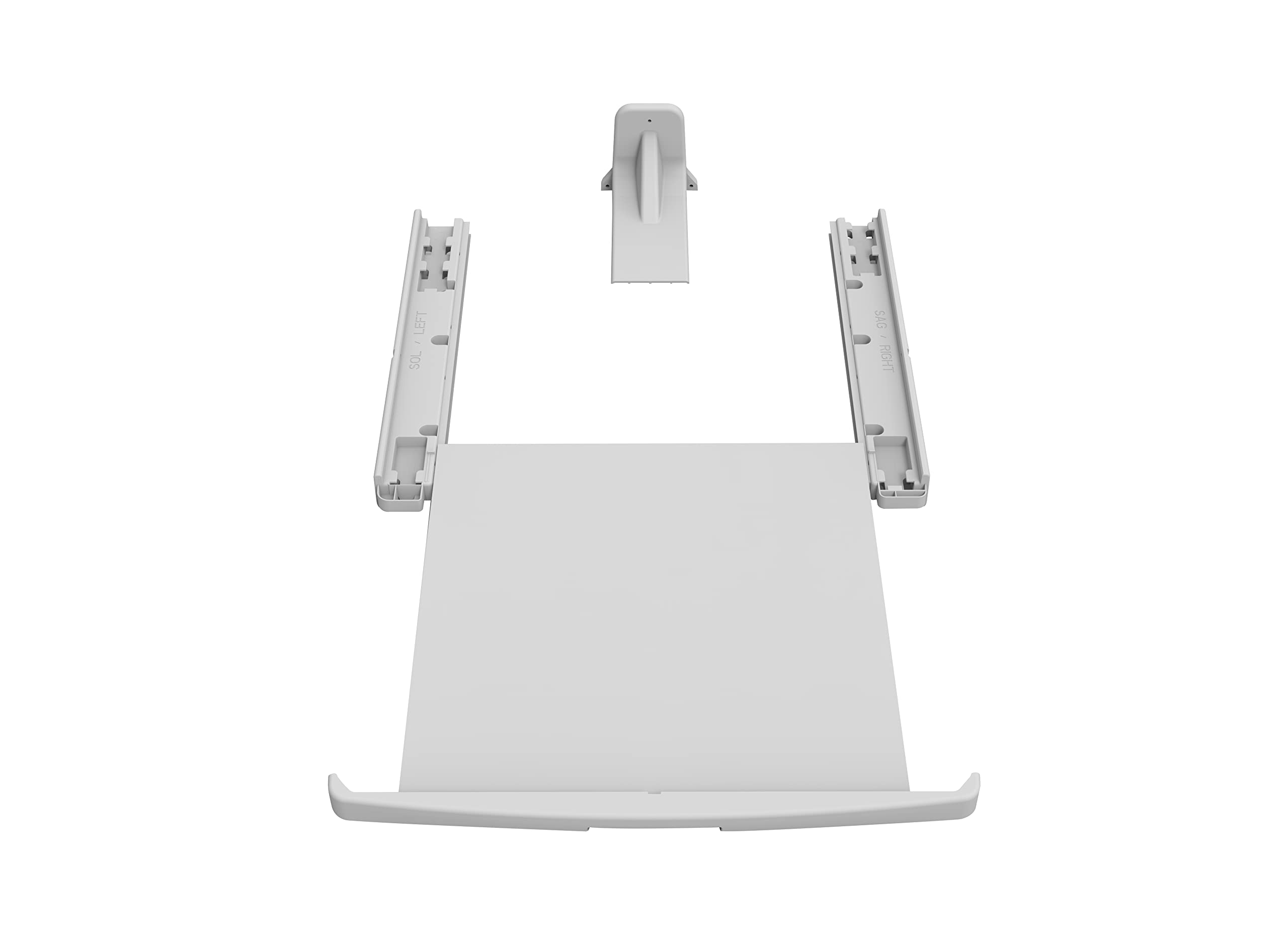 Conserv Washer and Dryer Stacking Kit with Shelf Space Saving (White)