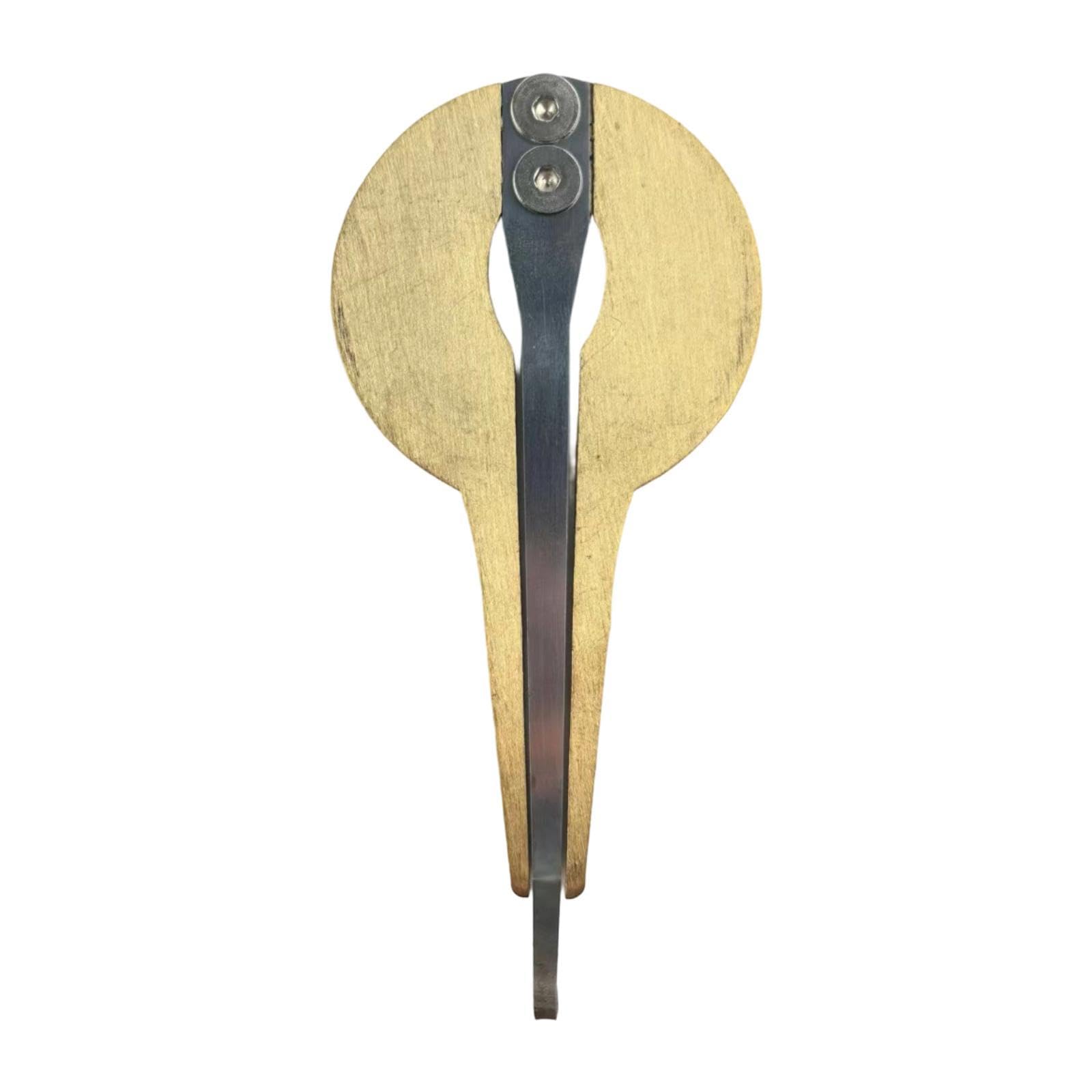 MagiDeal Guimbarde, guimbarde juive, instrument de musique ethnique à bouche, portable, au son magnifique, facile à jouer, pour adultes et enfants, Cercle D'or