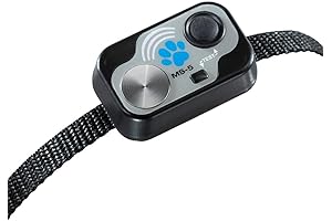 MS-5 Pet Door with Sensor Collar and 2 Replacement Batteries for Small to Medium Dogs