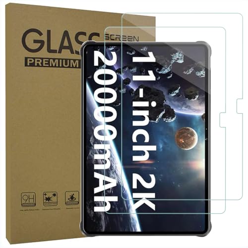 Protector de pantalla vidrio templado 2 unidades para OUKITEL RT8 11"